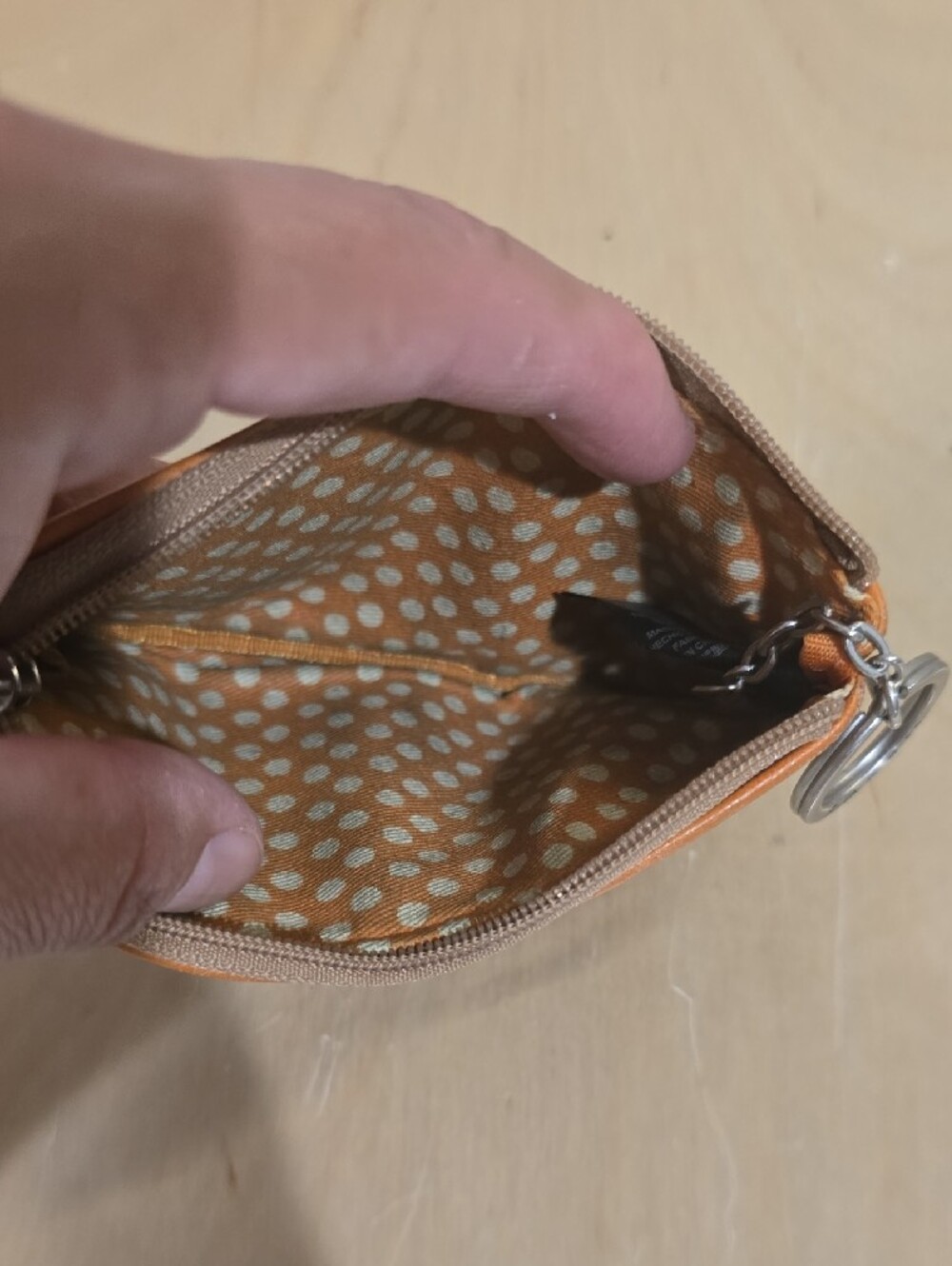 🌼Fossil Rust Canvas Crossbody & Coin Wallet with Floral Accent - Picture 15 of 16